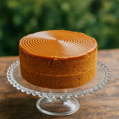 Torta Ron con Arequipe