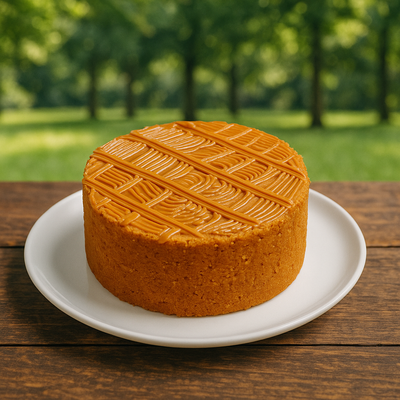 Torta de Naranja con Arequipe sin azúcar