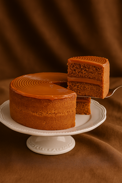 Torta Ron con Arequipe