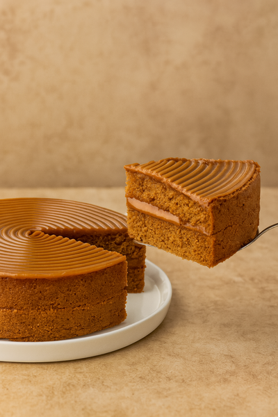 Torta Ron con Arequipe